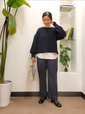 浪口 絵美さん(レディース・164cm)の冬コーディネート