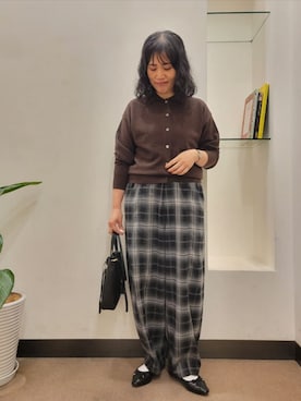 浪口 絵美さん(レディース・164cm)の秋コーディネート