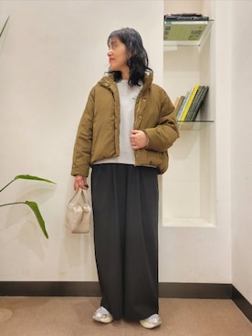「アーバンリサーチドアーズ」｜浪口　絵美さん（レディース・164cm）の冬コーディネート