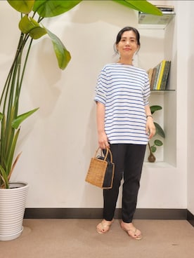 浪口　絵美さん（レディース・164cm）の夏コーディネート