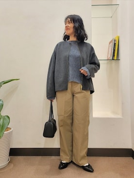 浪口　絵美さん（レディース・164cm）の秋コーディネート