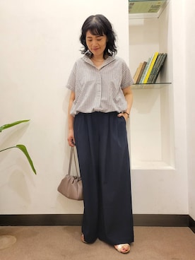 浪口　絵美さん（レディース・164cm）の夏コーディネート