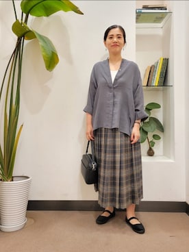 浪口　絵美さん（レディース・164cm）の秋コーディネート