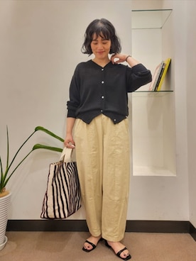 「かぐれ（カグレ）のアイテム」を使った、浪口　絵美さん（レディース・164cm）の夏コーディネート