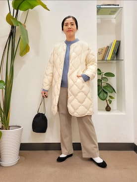 浪口 絵美さん(レディース・164cm)の冬コーディネート