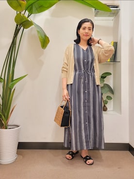 浪口 絵美さん(レディース・164cm)の夏コーディネート