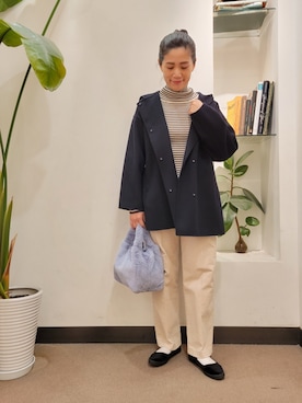 浪口　絵美さん（レディース・164cm）の冬コーディネート