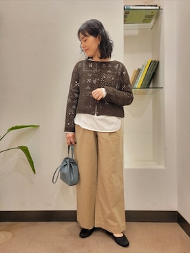 浪口　絵美さん（レディース・164cm）の秋コーディネート