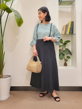 浪口　絵美さん（レディース・164cm）の春コーディネート