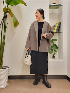 「URBAN RESEARCH DOORS」｜浪口　絵美さん（レディース・164cm）の秋コーディネート