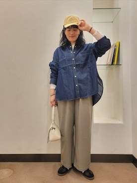 浪口 絵美さん(レディース・164cm)の冬コーディネート