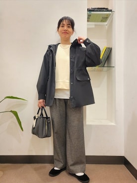 「アーバンリサーチドアーズ」｜浪口　絵美さん（レディース・164cm）の冬コーディネート