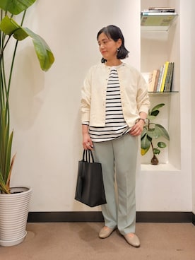 浪口　絵美さん（レディース・164cm）の春コーディネート