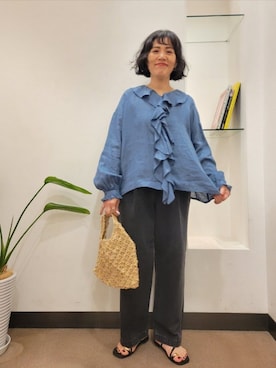 浪口 絵美さん(レディース・164cm)の春コーディネート
