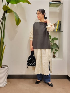 浪口 絵美さん(レディース・164cm)の秋コーディネート