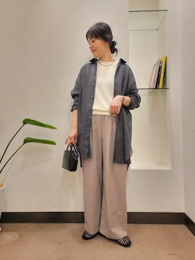 浪口　絵美さん（レディース・164cm）の春コーディネート