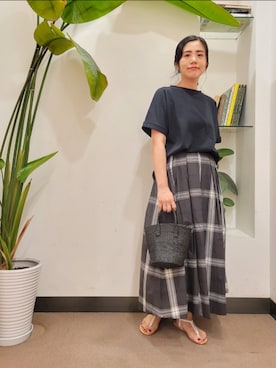 浪口 絵美さん(レディース・164cm)の夏コーディネート