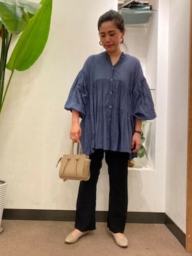 浪口　絵美さん（レディース・164cm）の秋コーディネート