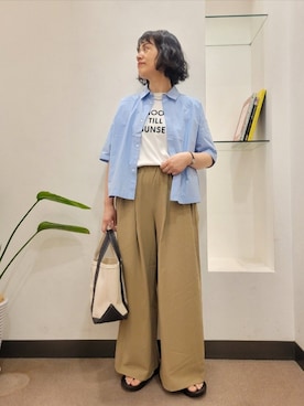 浪口 絵美さん(レディース・164cm)の春コーディネート