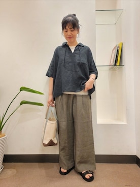浪口 絵美さん(レディース・164cm)の春コーディネート
