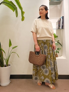 浪口　絵美さん（レディース・164cm）の夏コーディネート