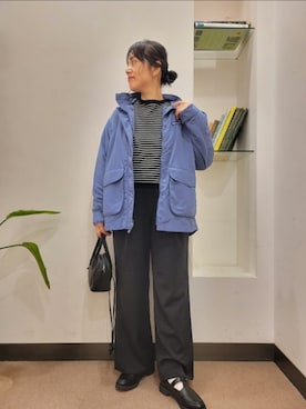 「パタゴニア」｜浪口　絵美さん（レディース・164cm）の秋コーディネート
