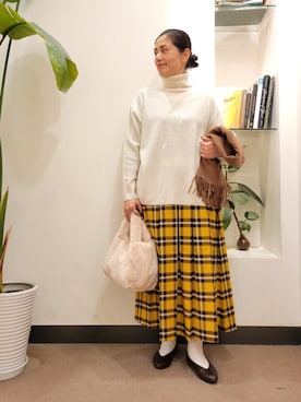 浪口　絵美さん（レディース・164cm）の冬コーディネート