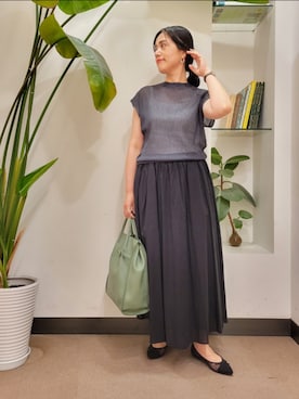 浪口　絵美さん（レディース・164cm）の夏コーディネート