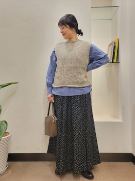 浪口 絵美さん(レディース・164cm)の秋コーディネート