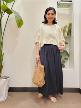 浪口　絵美さん（レディース・164cm）の春コーディネート