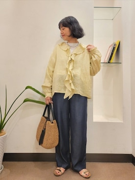 浪口 絵美さん(レディース・164cm)の夏コーディネート