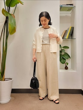 浪口　絵美さん（レディース・164cm）の春コーディネート