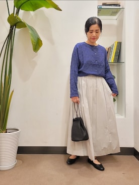 浪口　絵美さん（レディース・164cm）の秋コーディネート