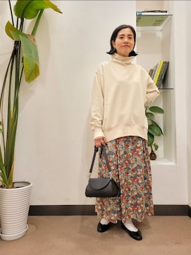 浪口　絵美さん（レディース・164cm）の冬コーディネート