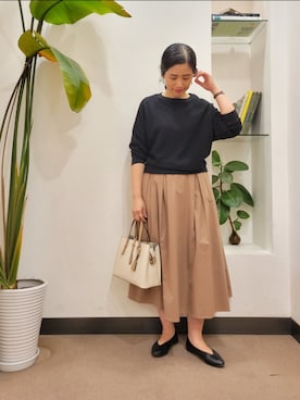 「URBAN RESEARCH DOORS」｜浪口　絵美さん（レディース・164cm）の秋コーディネート