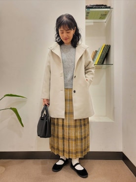 浪口　絵美さん（レディース・164cm）の秋コーディネート