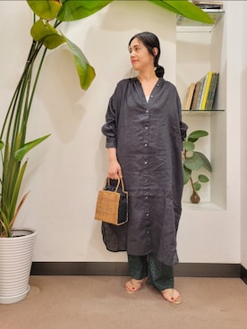 浪口　絵美さん（レディース・164cm）の夏コーディネート