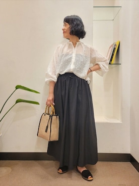 浪口 絵美さん(レディース・164cm)の春コーディネート