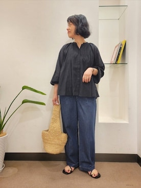 浪口 絵美さん(レディース・164cm)の春コーディネート