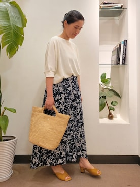 浪口　絵美さん（レディース・164cm）の夏コーディネート