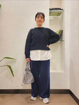 浪口　絵美さん（レディース・164cm）の冬コーディネート