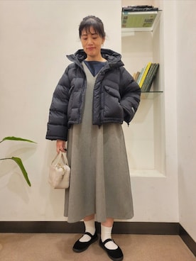 「アイテム（その他シューズ）」を使った、浪口　絵美さん（レディース・164cm）の秋コーディネート