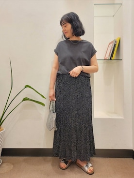 浪口 絵美さん(レディース・164cm)の夏コーディネート