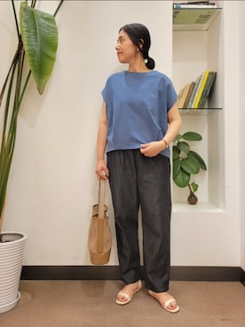 浪口　絵美さん（レディース・164cm）の夏コーディネート