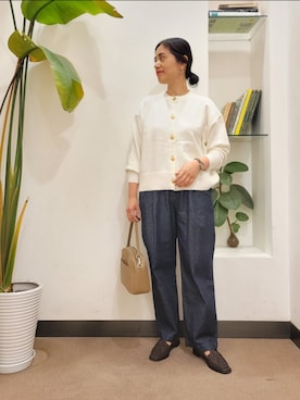 「URBAN RESEARCH DOORS」｜浪口　絵美さん（レディース・164cm）の秋コーディネート