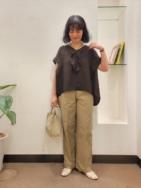 浪口 絵美さん(レディース・164cm)の夏コーディネート