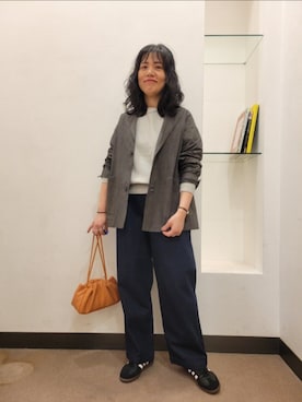 浪口 絵美さん(レディース・164cm)の冬コーディネート