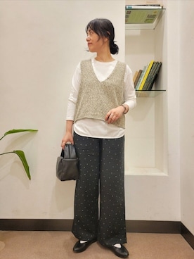 浪口 絵美さん(レディース・164cm)の秋コーディネート
