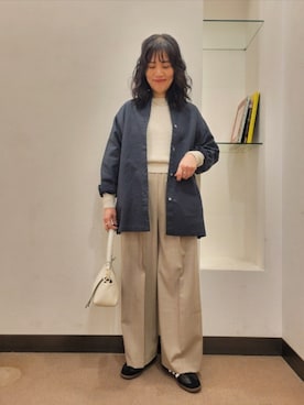 浪口　絵美さん（レディース・164cm）の冬コーディネート