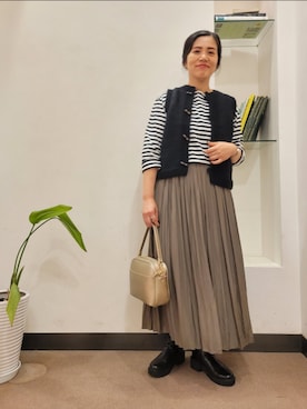 浪口 絵美さん(レディース・164cm)の秋コーディネート